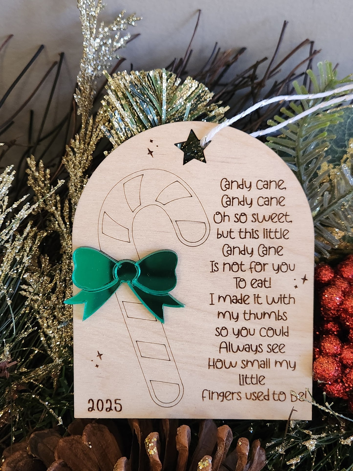 Custom Fingerprint Ornament