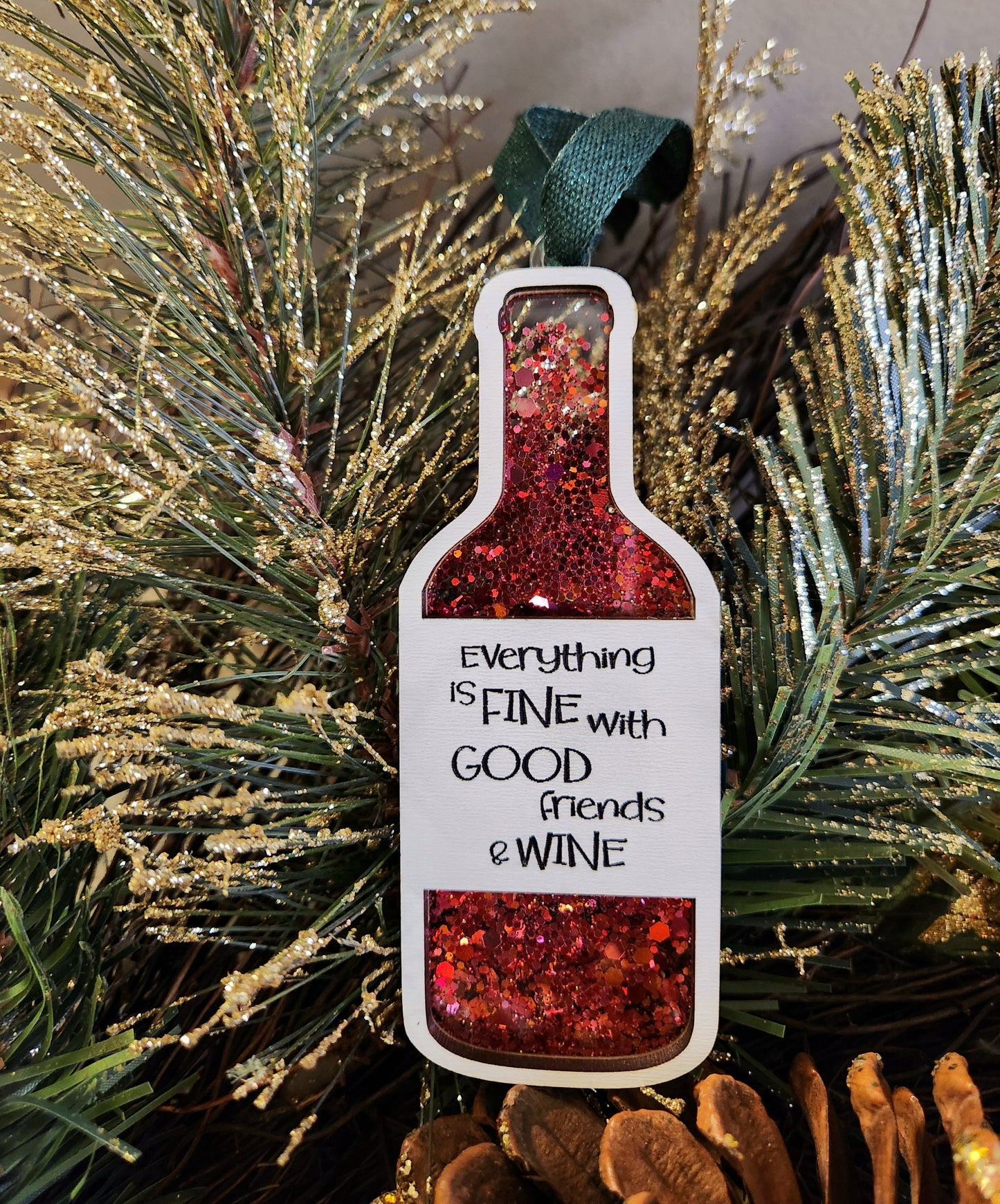 🎄Shaker Ornaments – Holiday Keepsake