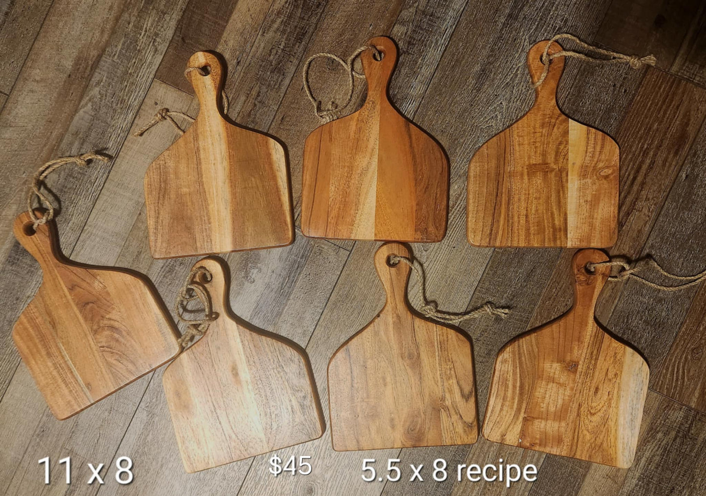 🪵 Custom Engraved Cutting Board – Personalized with Logo or Handwritten Recipe