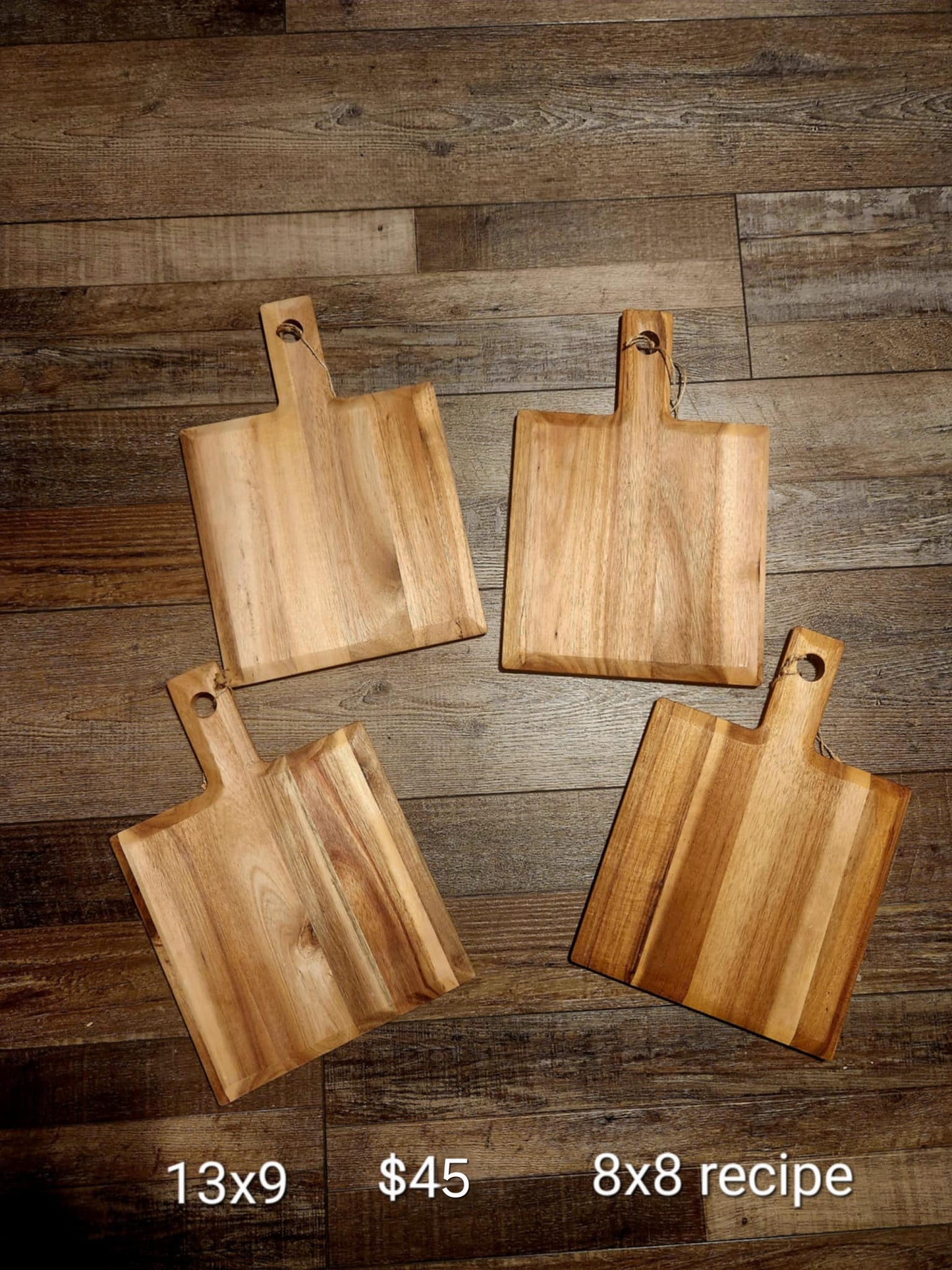 🪵 Custom Engraved Cutting Board – Personalized with Logo or Handwritten Recipe