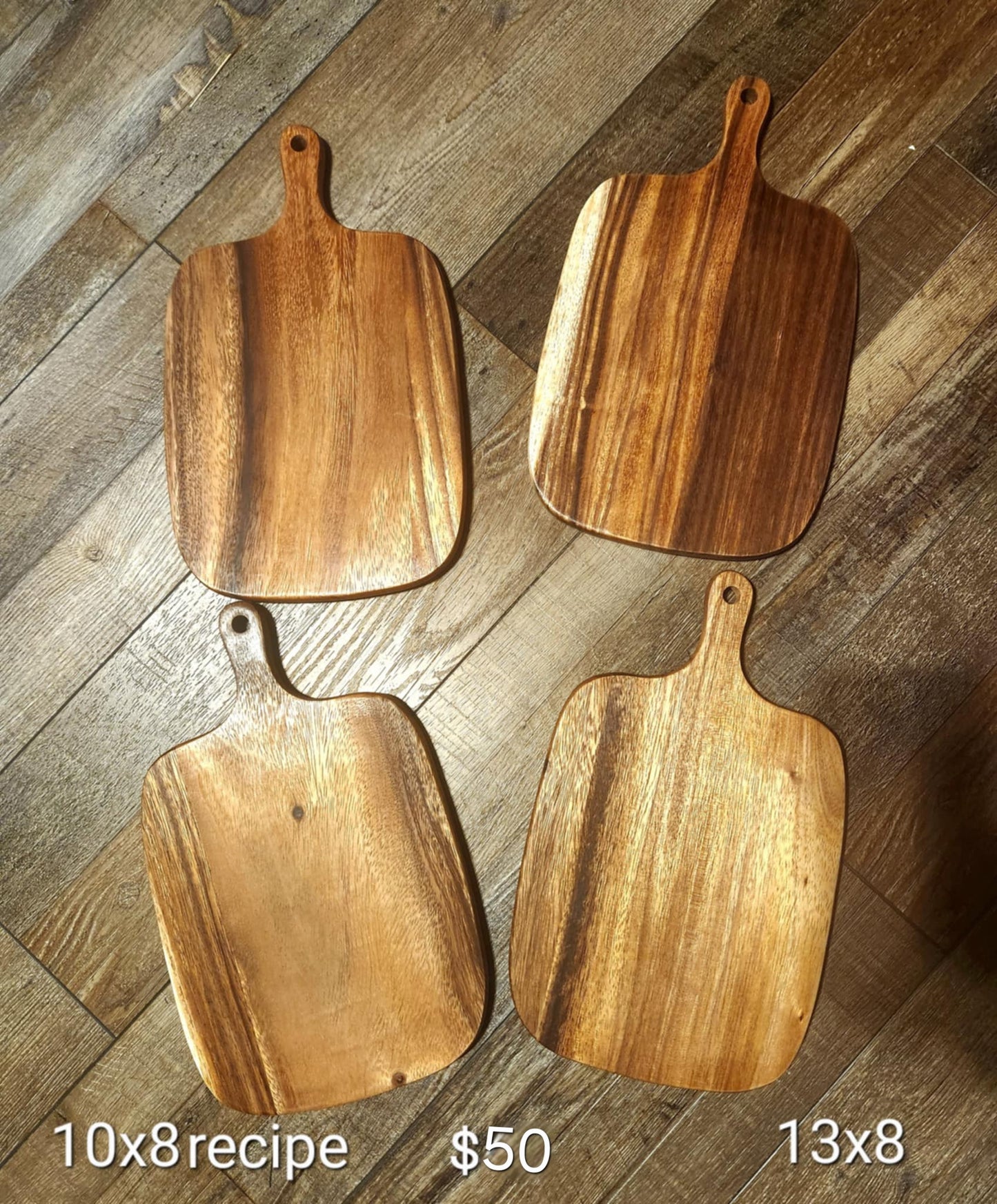🪵 Custom Engraved Cutting Board – Personalized with Logo or Handwritten Recipe