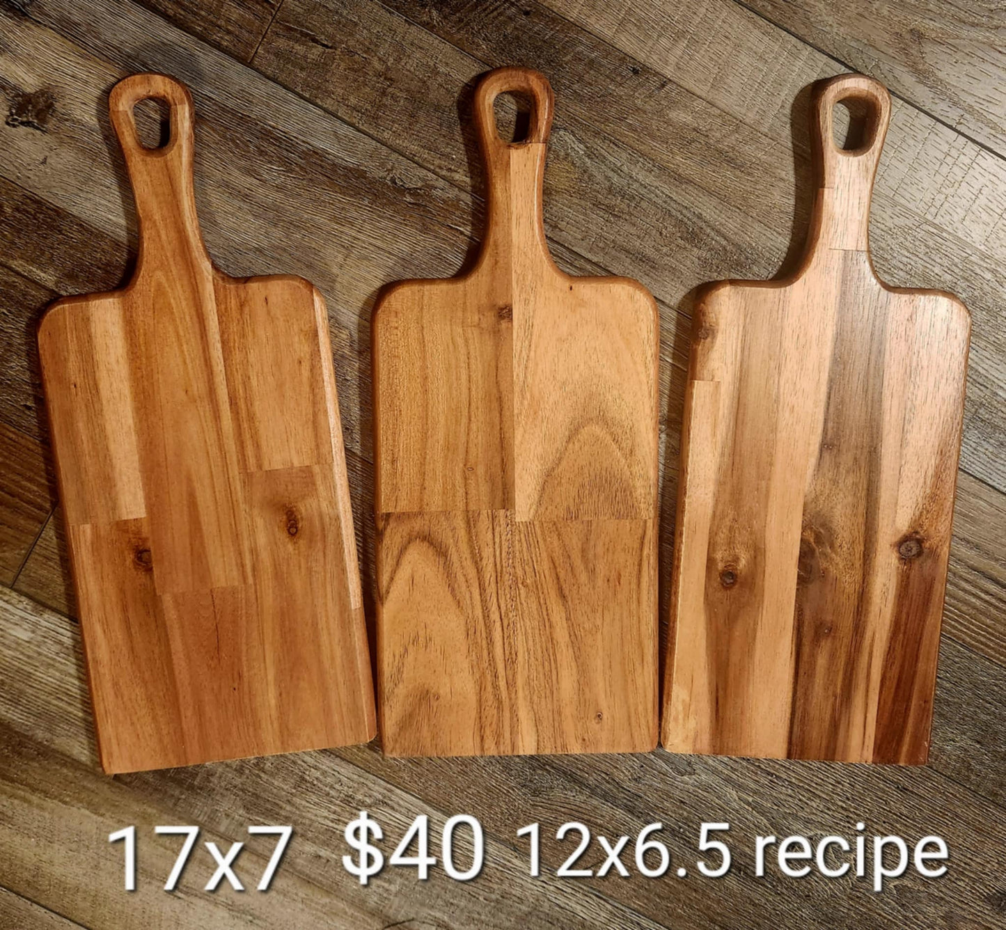 🪵 Custom Engraved Cutting Board – Personalized with Logo or Handwritten Recipe